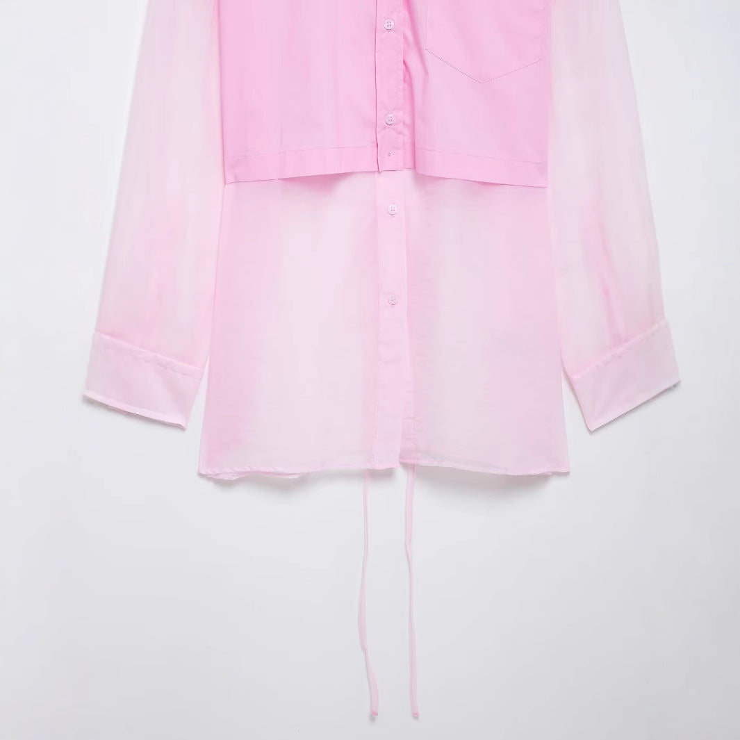 Fab Organza Summer Shirt
