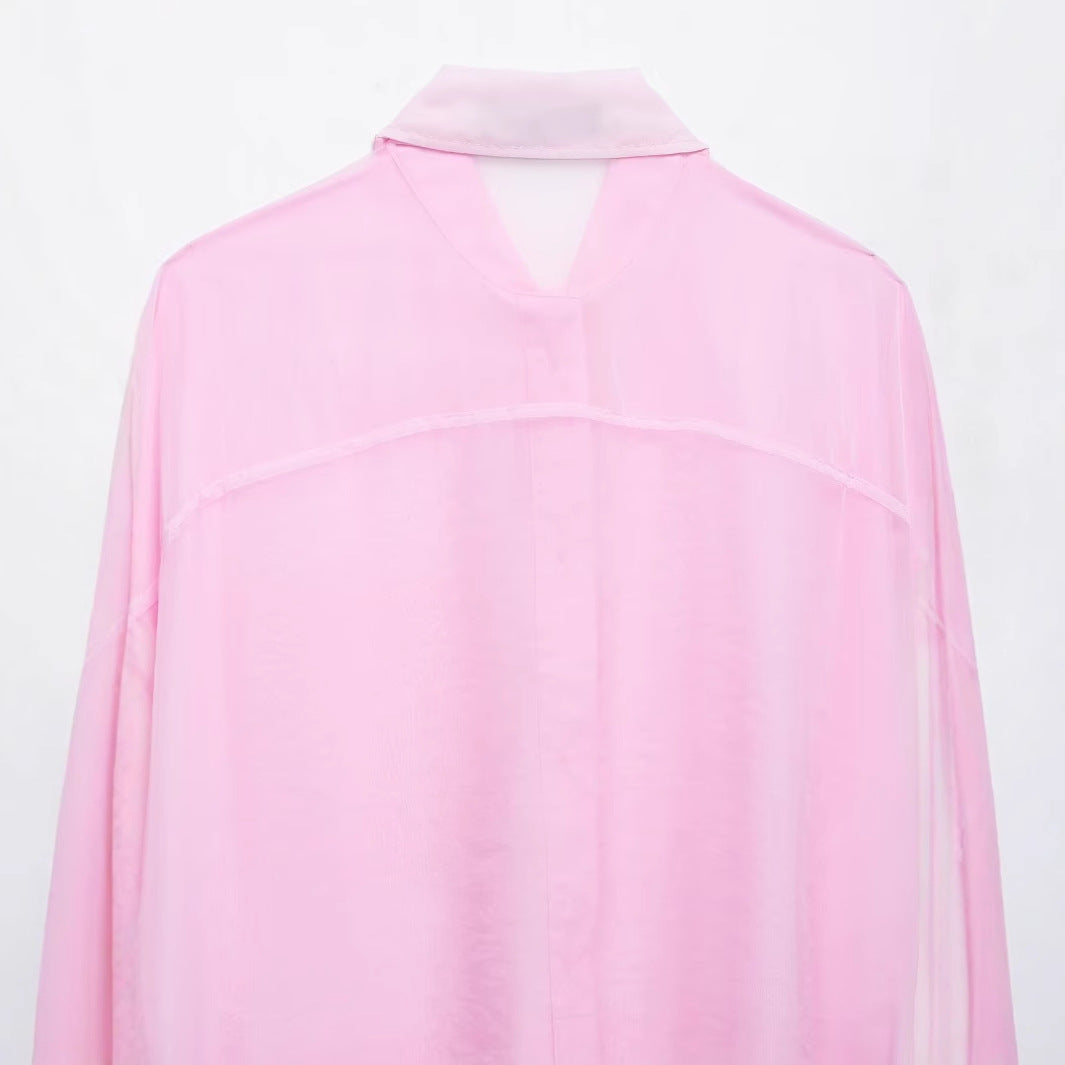 Fab Organza Summer Shirt