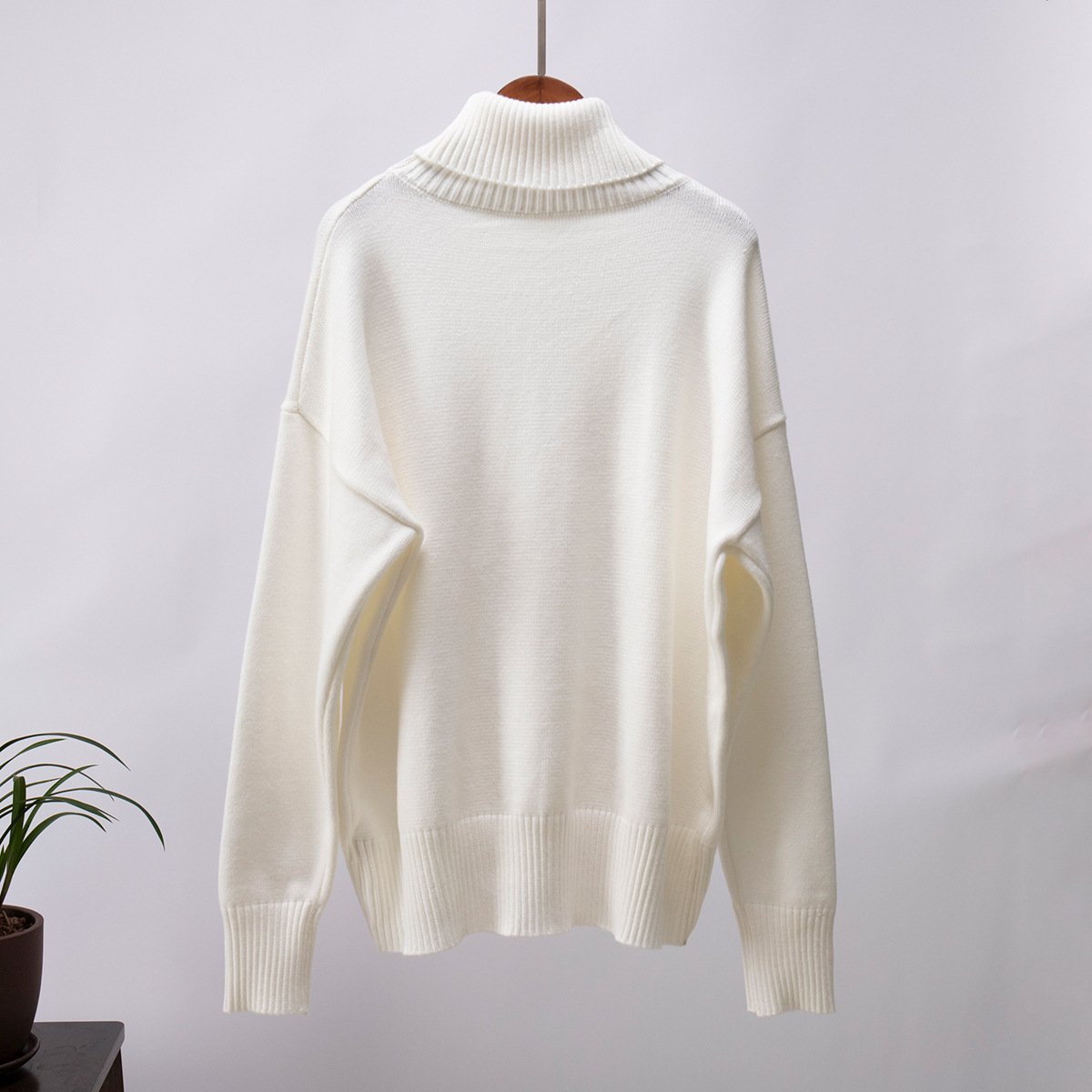 Classic Loose Turtleneck Sweater