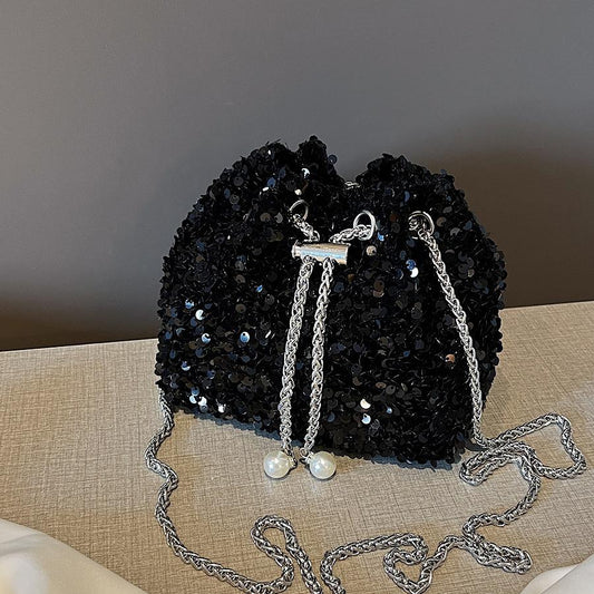 Sac à paillettes chic