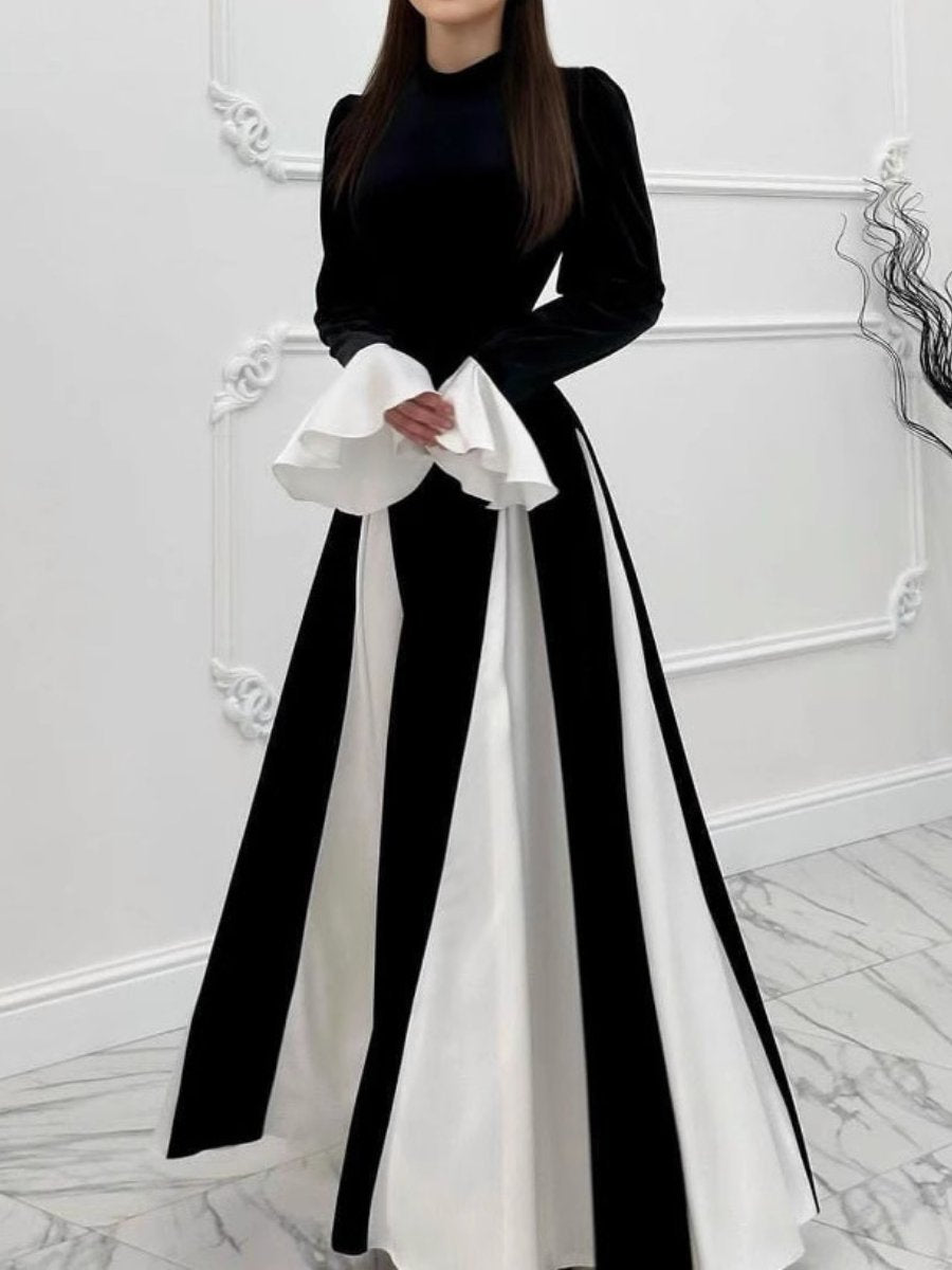 Elegant Long Sleeve Dress