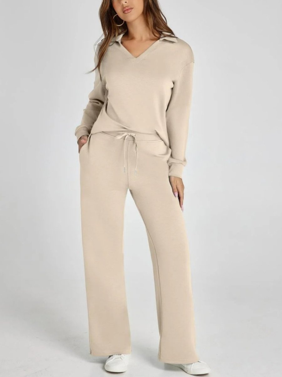 Casual Long Sleeve Sweatsuits Sets