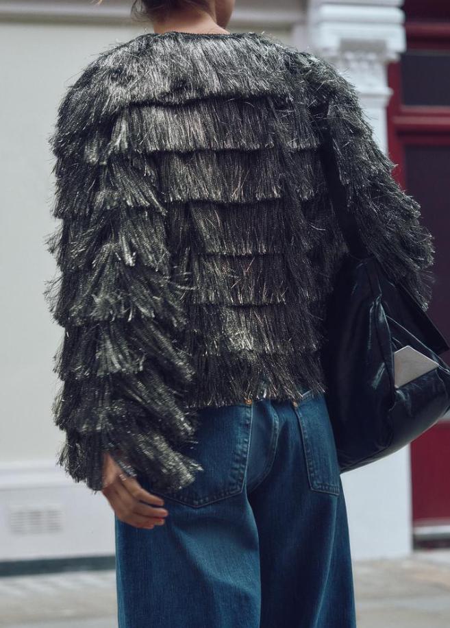 Dazzle Fringed Jacket