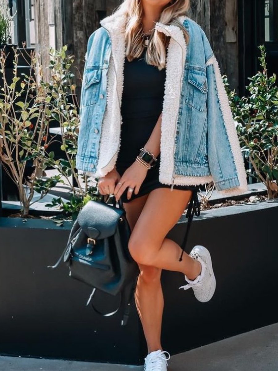 Veste en jean Love Me Up 